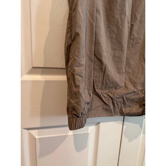 Vince Taupe Minimalist Natural Capsule Gathered Neck Dress Lightweight - Picture 5 of 8